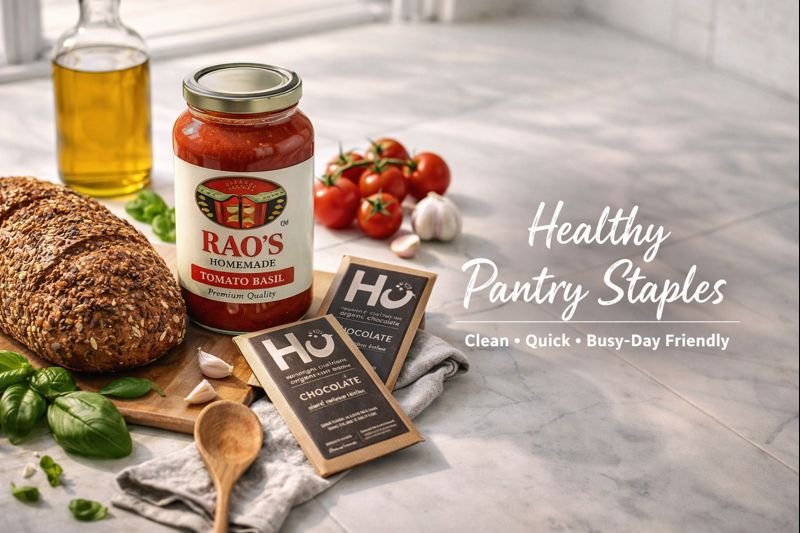 Best Healthy Pantry Staples for Busy Days: Dave’s Killer Bread, Rao’s & Hu Chocolate